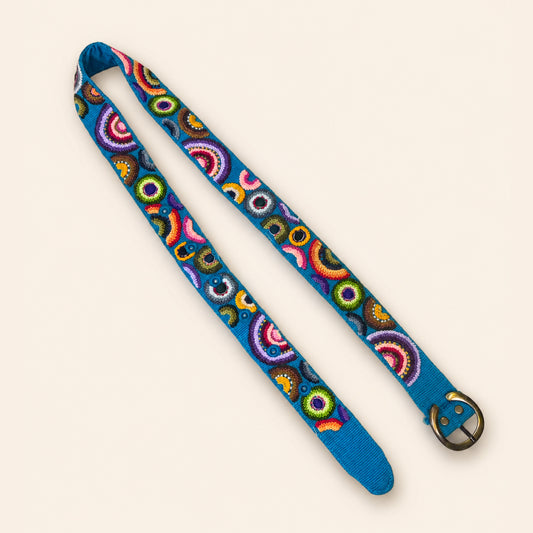 Hand-Embroidered Ethnic Belt