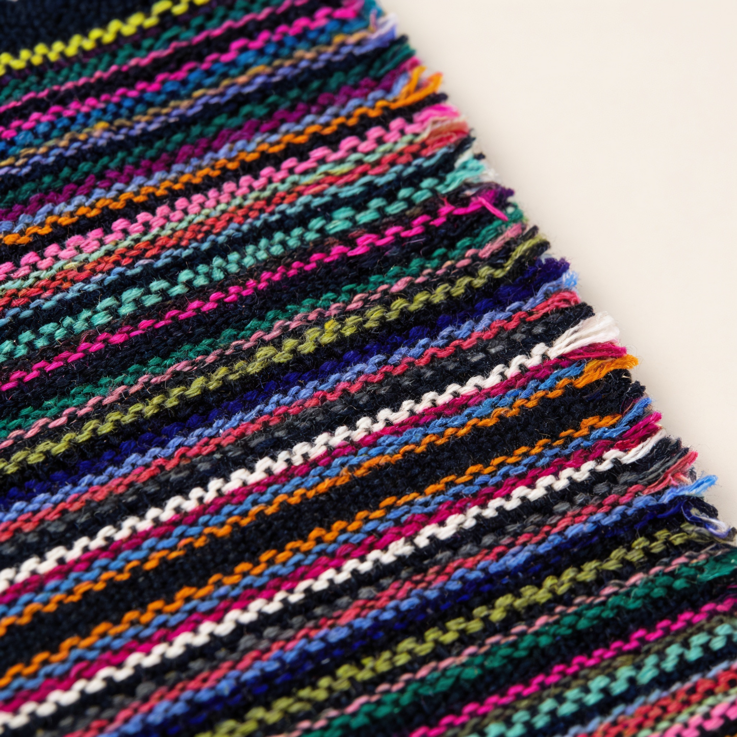 Black Multicolour Placemat