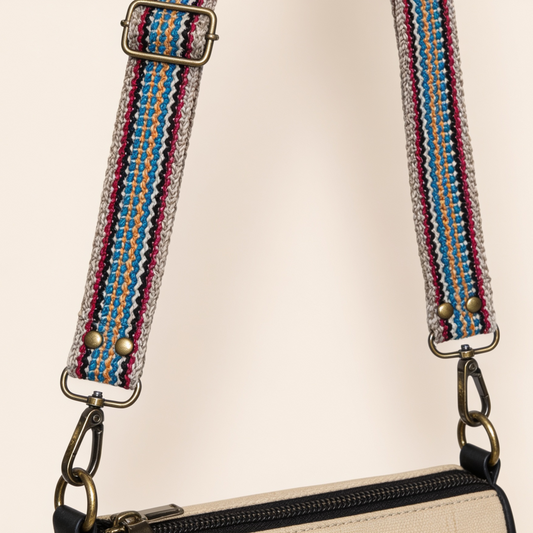 Beige Adjustable Handbag Strap