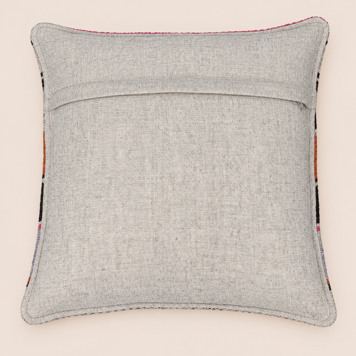 Graphic Stripe Sheep Wool Cushion