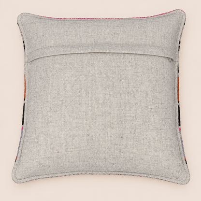Graphic Stripe Sheep Wool Cushion