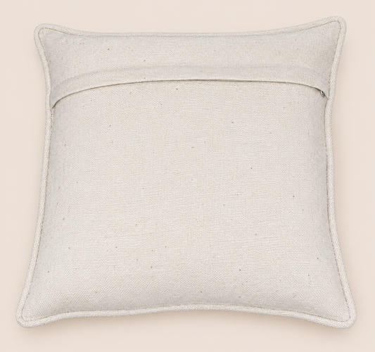 Linear Stripe Sheep Wool Cushion
