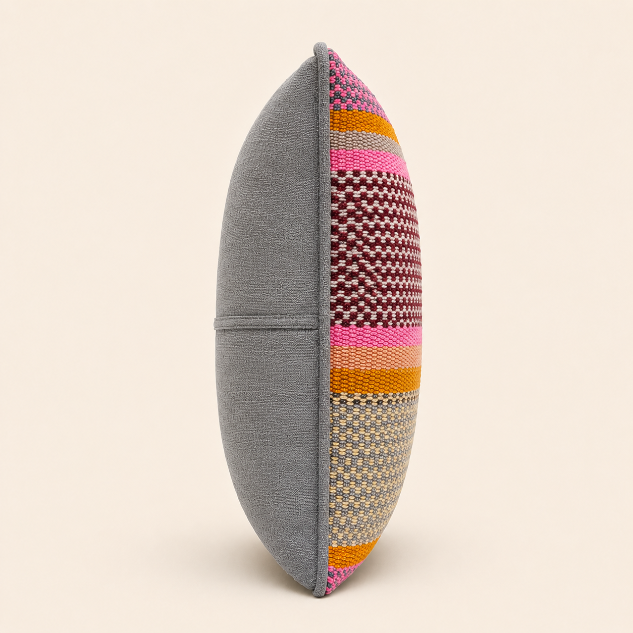 Pink Orange Red Beige Cushion Cover