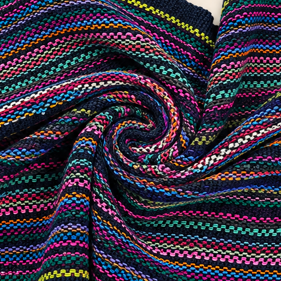 Black Multicolour Placemat