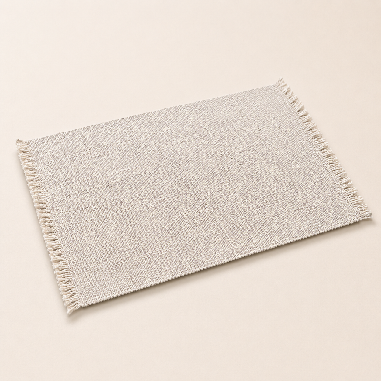 Handwoven Beige Placemat