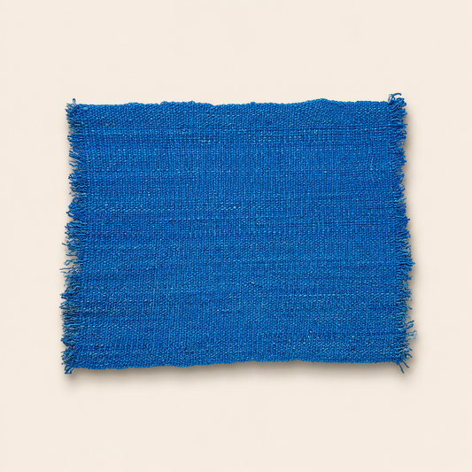 Handwoven Teal Placemat