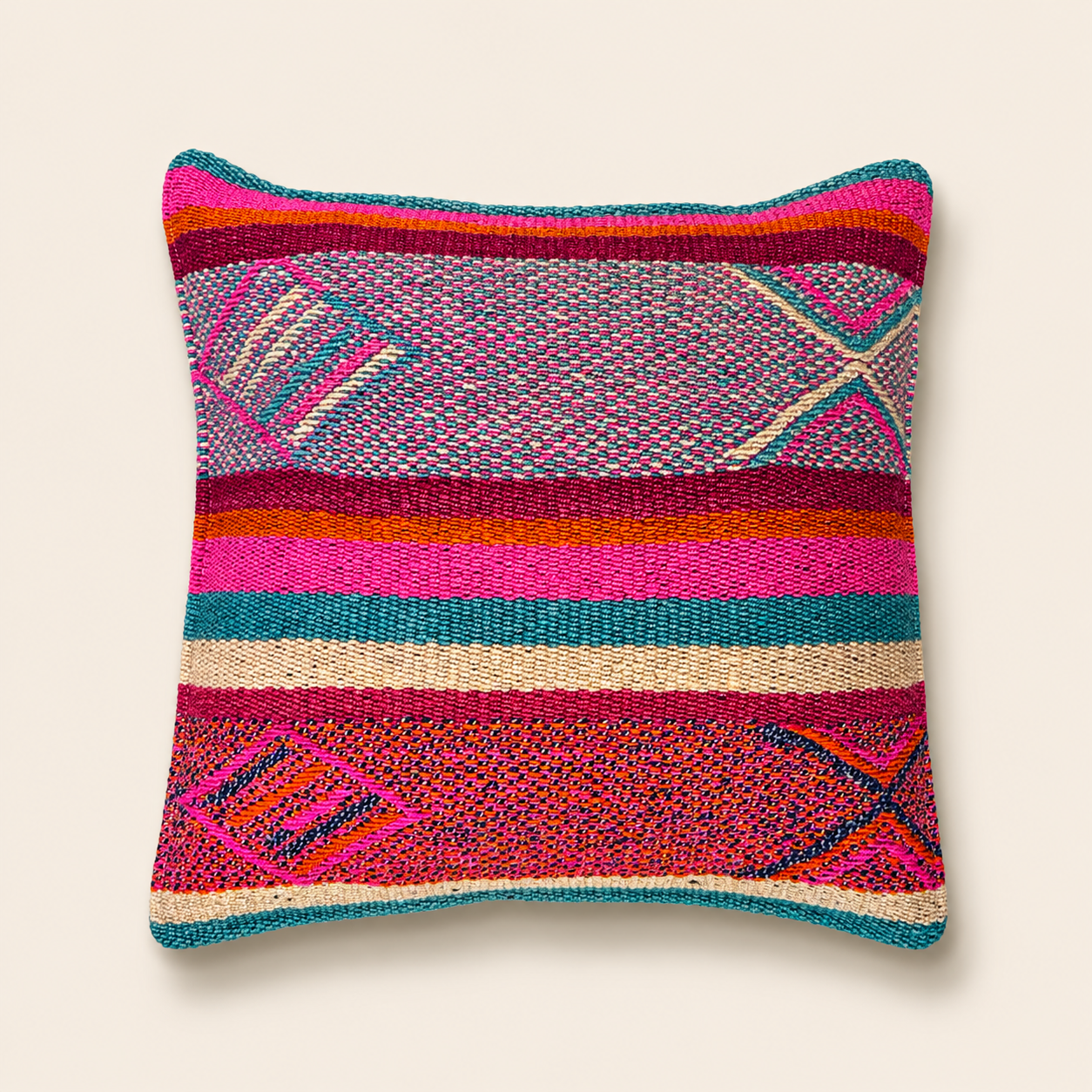 Diamond Pattern Cushion Cover