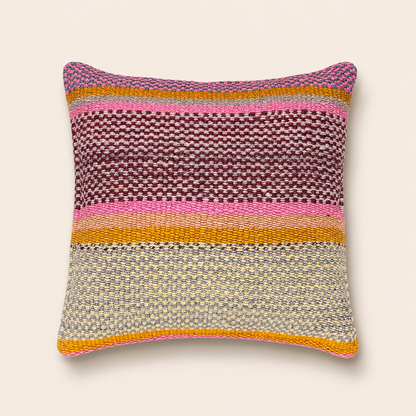 Pink Orange Red Beige Cushion Cover