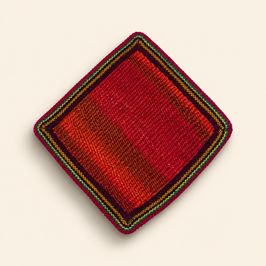 Handmade Square Vase Mat
