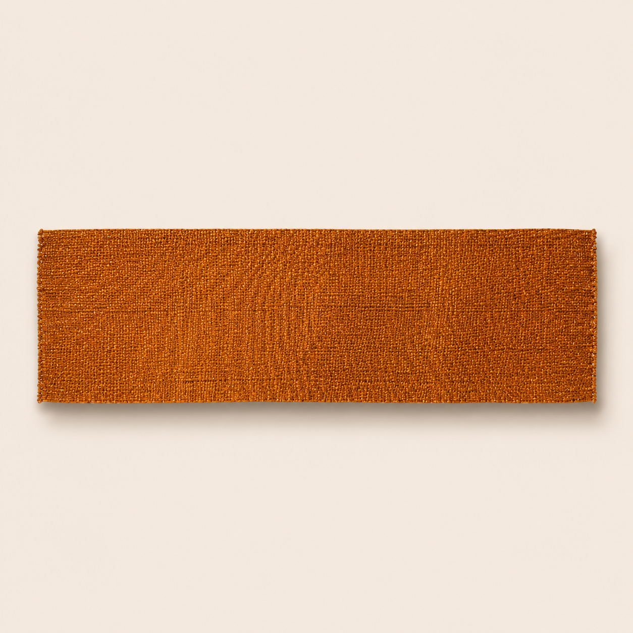 Orange Woven Table Runner