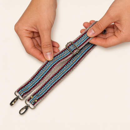 Beige Adjustable Handbag Strap